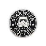 PVC Morale Patch - Starwars Coffee - Glow in the dark