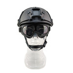 PROPS Rental - FAST Helmet - Black - Combat Goggles