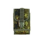 Smartphone Pouch with Belt Loop & Dual MOLLE straps - Digital Forest Camouflage