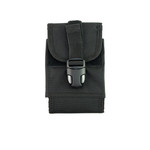 Smartphone Pouch with Belt Loop & Dual MOLLE straps - Black