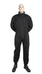 Tactical Coverall - Dual Front Neck to Boot Zipper - Black