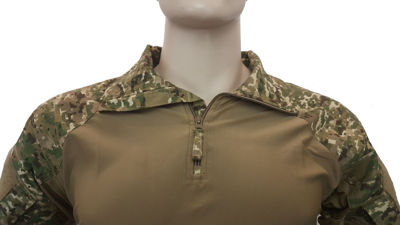 OTW Combat Shirt - Digital Multi-terrain - Moisture Wicking