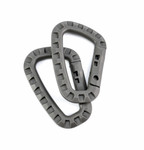 TIC OEM - Nylon Carabiner - Grey (2pcs)