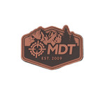 PVC Morale Patch - Custom Design for MDT - PVC leather look (NOT AVAILABLE FOR DIRECT PURCHASE)