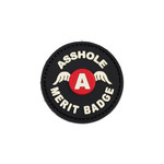 PVC Morale Patch - A-hole Merit Badge