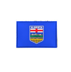PVC Morale Patch - Provincial Flag - 2"x3" - ALBERTA Shield 