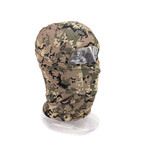 Premium Balaclava - 1ply Fabric Face Mask - Digital Universal Terrain