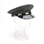 Police Forge Hat - Black Brim