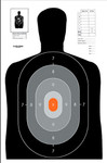 B27E PROS Silhouette  23"x35" Target (25pack)