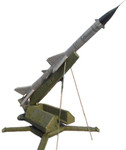PROPS Rental - S-75 Soviet Surface-to-Air Missile (SAM) - Training Prop