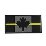 PVC Morale Patch NewBrunswick Provincial Patch Black /& Grey 2x2.5