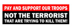 Bumper Sticker - Support Our Troops
