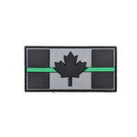 PVC Morale Patch - Canadian Thin Green Line - 1.5"x3" Fish & Wildlife