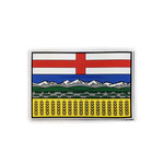 PVC Morale Patch - Provincial Flag - 2"x3" - ALBERTA - FULL COLOUR