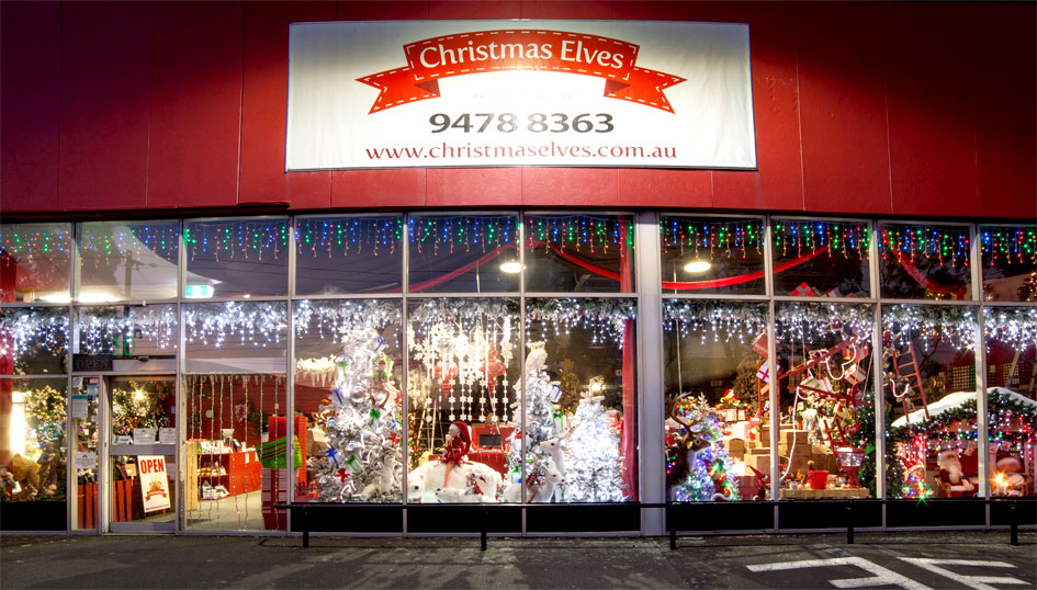 The Christmas  Elves Christmas  Store  in Melbourne 