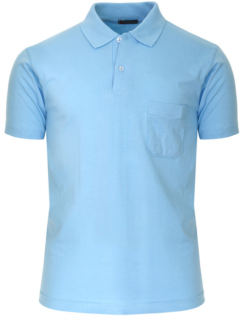 short Sleeve Pique solid Polo Shirts