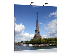 10' Aspen - Graphics Straight featuring image of the Eiffel Tower in Paris.