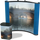 8 foot concave graphic pop up display with blue fabric end caps and London Bridge graphics and matching graphic conversion kit