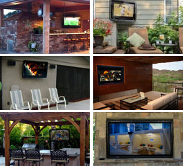 Weatherproof Outdoor Tv Cabinet For Flat Screens