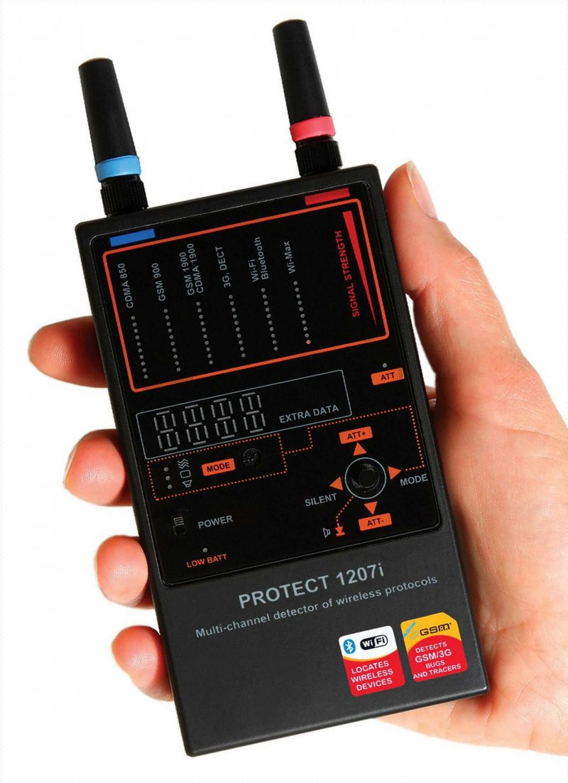 Humorístico apagado presión Protect Your Privacy Today with the DD-1207 RF Bug Detector | Detects Most  Used Bugging Frequency Band | Order Now!