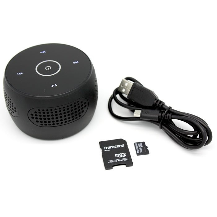 speaker hidden camera with audio recording
