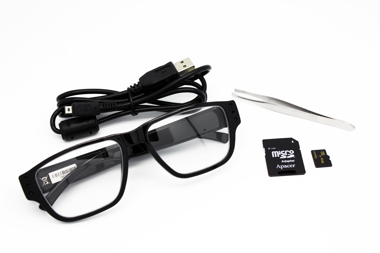 Lawmate PVEG20CL Hidden Camera Glasses DVR with 720P Resolution, On