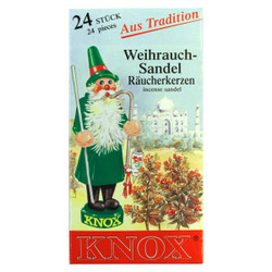 Knox Sandalwood German Incense 24 per Box IND146X06XSANDAL 