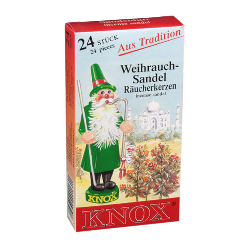 Knox Sandalwood German Incense 24 per Box IND146X06XSANDAL