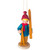 Holiday Sports Children Ornament Carrying Skis