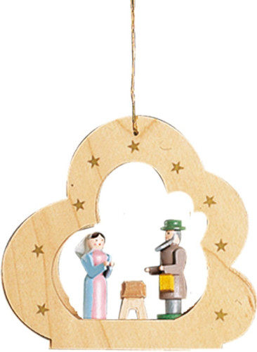 Holy Family Cloud Ornament
