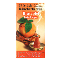 Knox Baked Apple German Incense 24 per Box IND146X06XBAKEDAPL