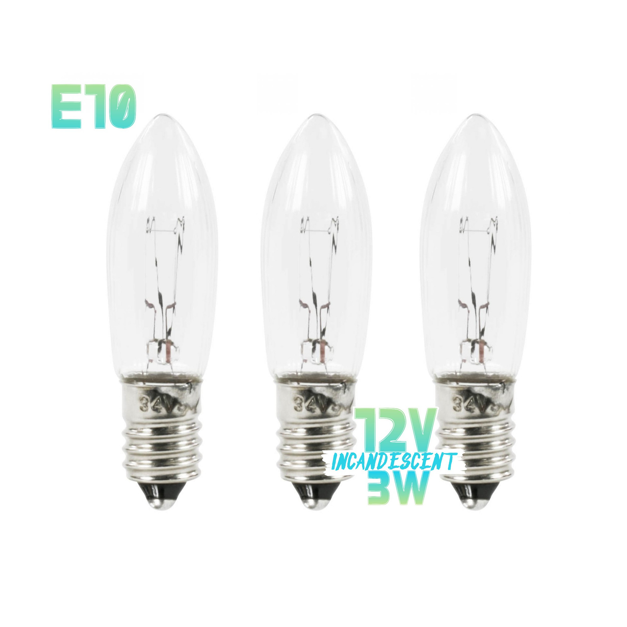 12v 3w christmas light bulb