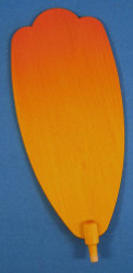 Yellow Orange Paddle Large