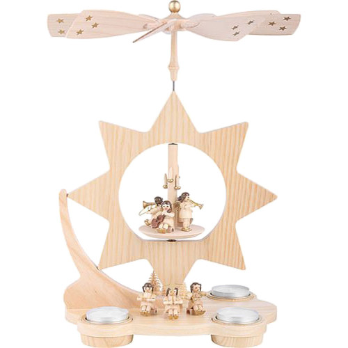 angels in a star german christmas carousel candles for german christmas carousels