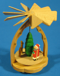 Mini Pyramid Santa Reindeer