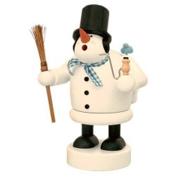 Happy Snowman German Smoker