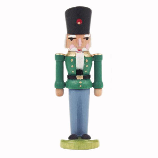 Mini Green German Nutcracker ChristKindlMarkt German Gifts