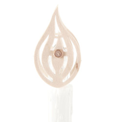 Wooden Flame Schwibbogen Bulb Covers