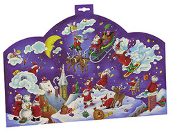 Fill Candies Santas Clouds Advent Calendar