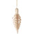 Wooden Shaved Pinecone German Ornament
