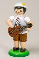 Boy Playing Guitar Figurine