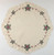 German Table Topper Holiday Christmas Holly Round LNSTECHPALME46R