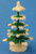 Wooden German Green Tree with Snow 65mm