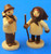German Figurine Wooden Forest Kids