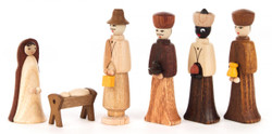 Christmas Nativity Figurines Six