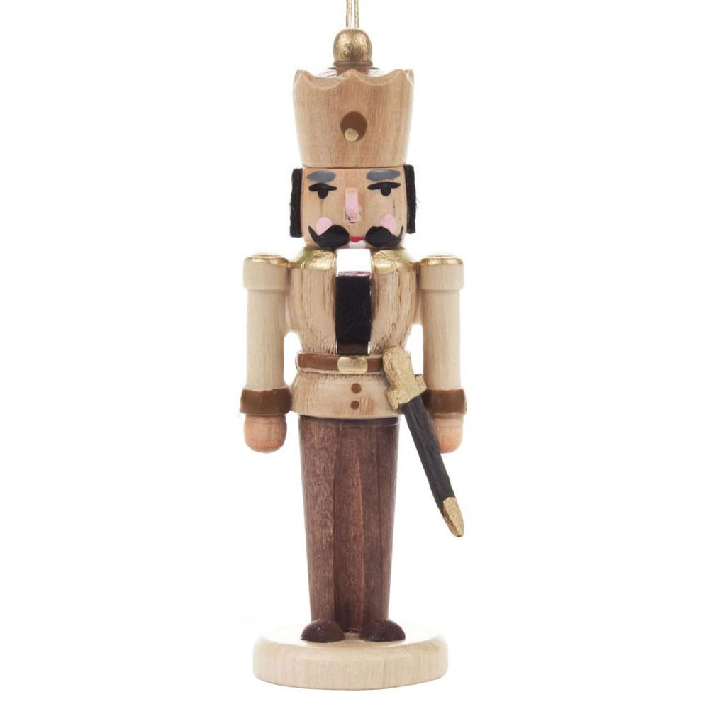Nutcracker German King Ornament Natural ORD074X026NF1