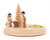 German Nativity Scene Wooden Tealight Candleholder CHD200x262