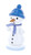 Snowman with Blue Cap German Smoker SMD146X1255X2