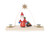 Arch Santa with Sled Candleholder CHD225X023