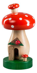 Forest Dotted Red Mushroom German Smoker SMR265X28